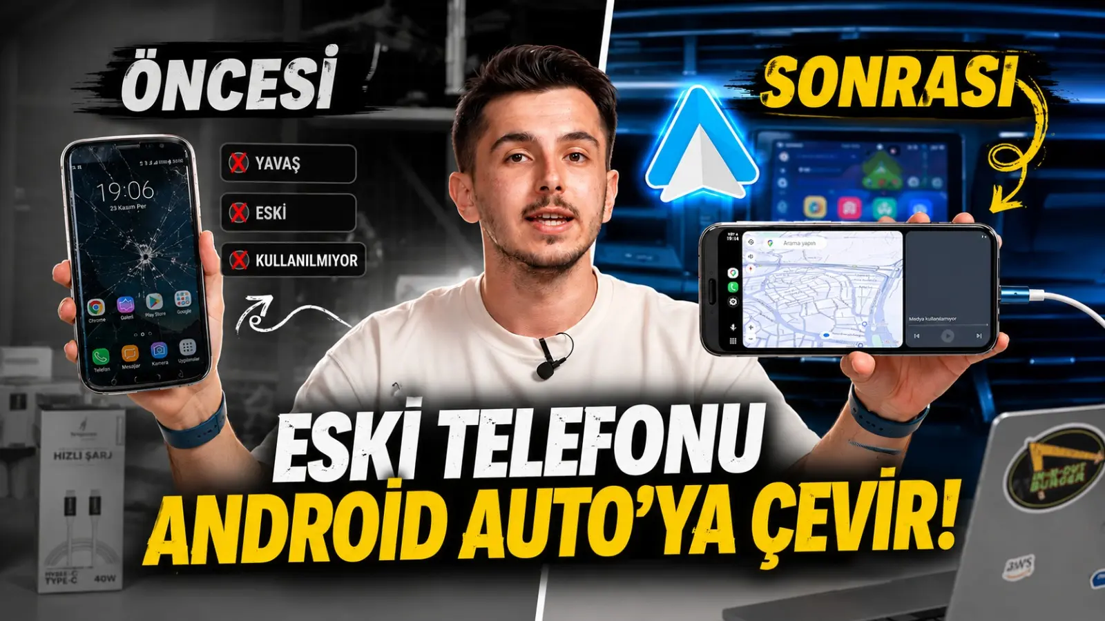 Eski telefonunuzu Android Auto’ya çevirin!